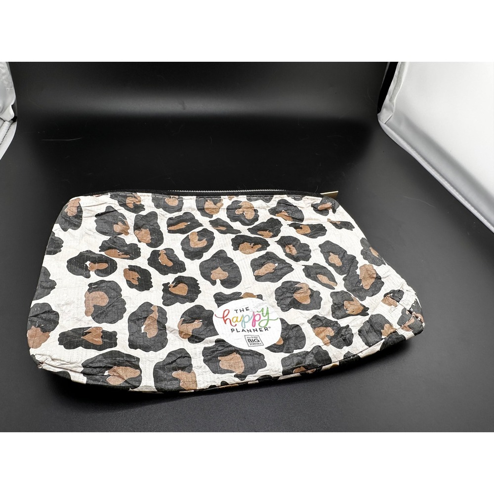Erin Condren Happy Planner Cheetah Print‎ Pouch Never used
